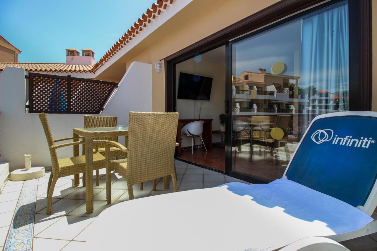 Apartment On Top Floor With Heated Pool In Golf Del Sur San Miguel de Abona Dış mekan fotoğraf